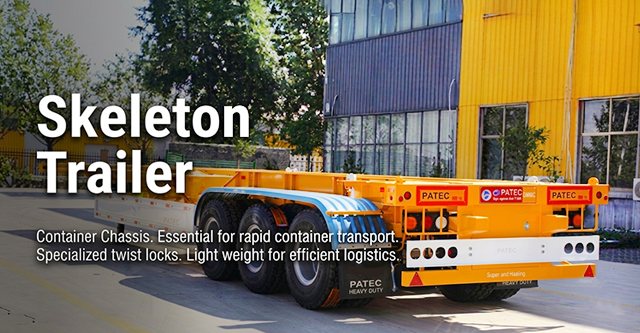 PATEC Container Chassis Trailer