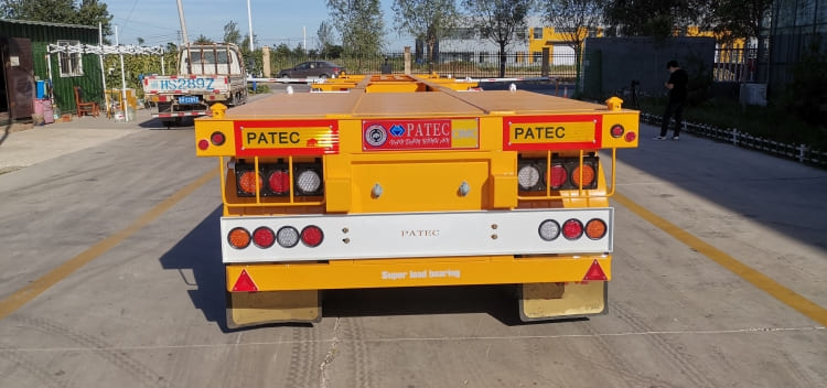 Tri Axle 40ft Shipping Container Chassis Trailer for Sale