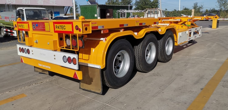 Tri Axle 40ft Shipping Container Chassis Trailer for Sale