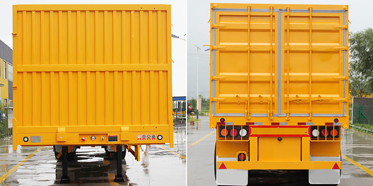 Tri Axle Fence Semi Trailer | 60 Ton Fence Truck Trailer with Stakes for Sale 