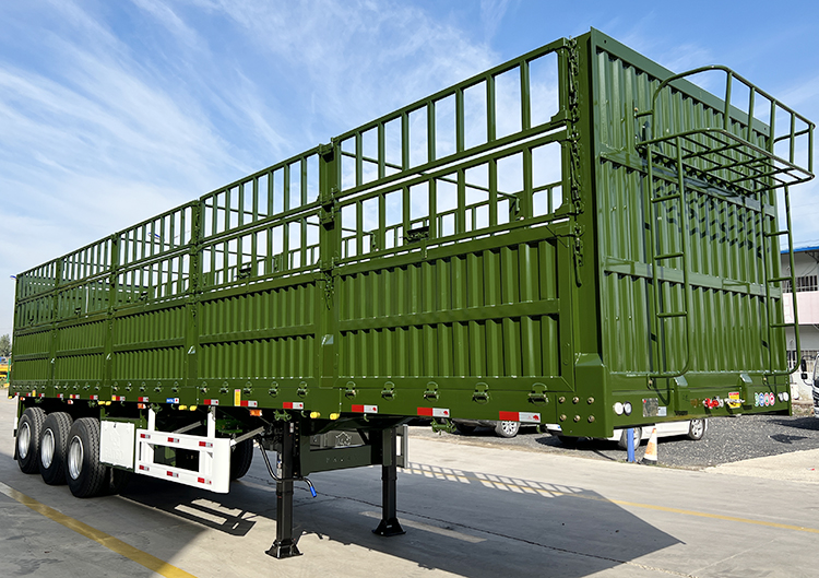3 Axle Fence Cargo Trailer | Animal Transport Trailers for Sale 