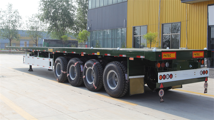 4 Axle Flatbed Trailer for Sale | How Much Does a Flatbed Trailer Cost?