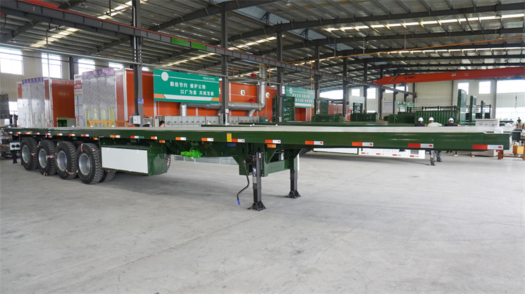 45 Ft Flatbed Semi Trailer Price for Sale in Senegal
