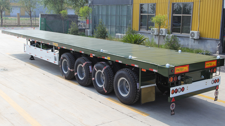 4 Axle Flatbed Trailer for Sale | How Much Does a Flatbed Trailer Cost?