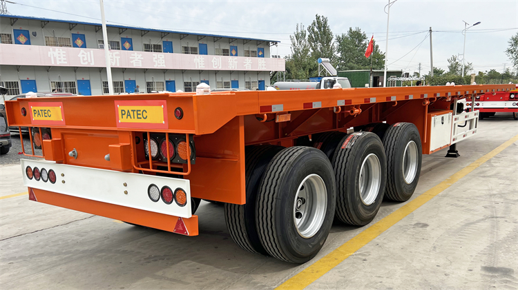 40 Ft Flat Bed Trailer for Sale in Tanzania | Flatbed Semi Trailer