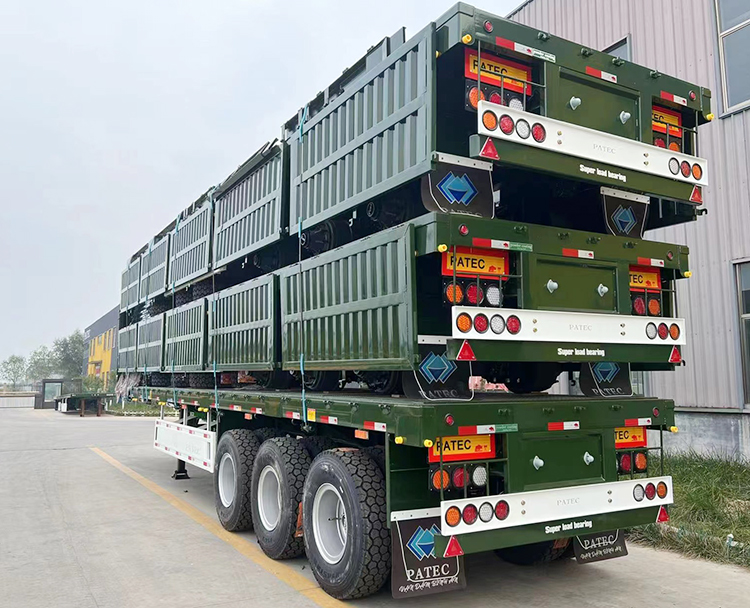 3 Axle 40 Ton Side Wall Trailer for Sale in Nigeria