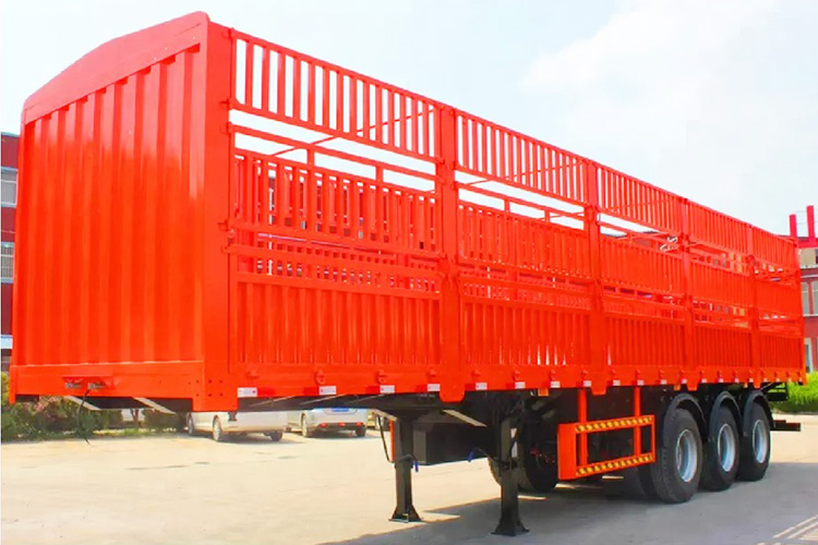 50 ton 3 axle fence truck trailer
