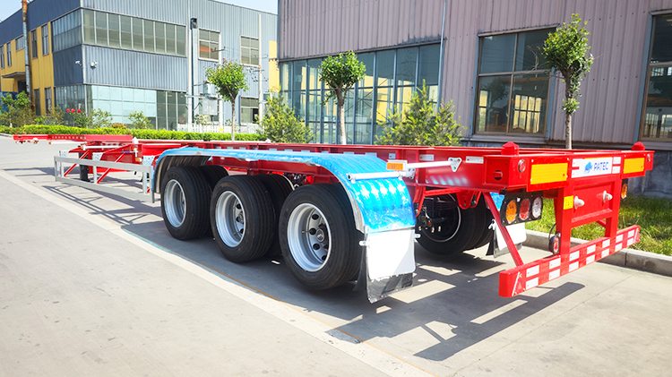 Patec 3 Axle 40 Ft Container Chassis Trailer for Sale in Jamaica