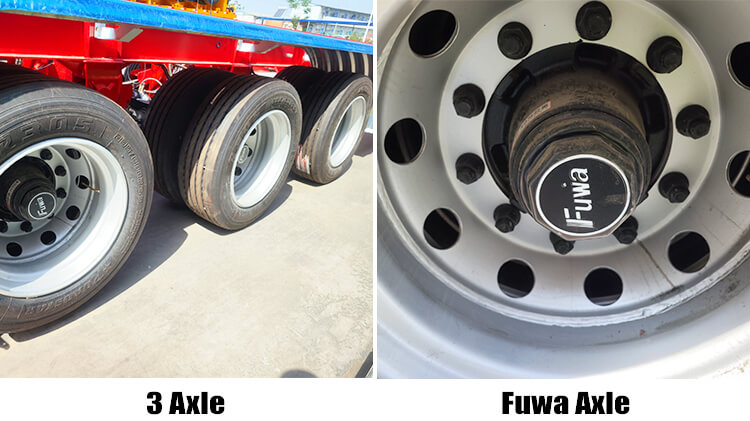 Patec 3 Axle 40 Ft Container Chassis Trailer for Sale in Jamaica