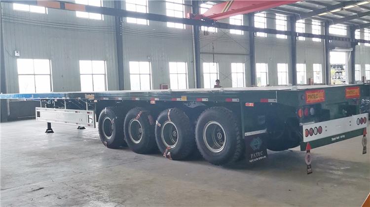 PATEC 40 ft Flatbed Trailer Price for Sale Near Me In Ghana