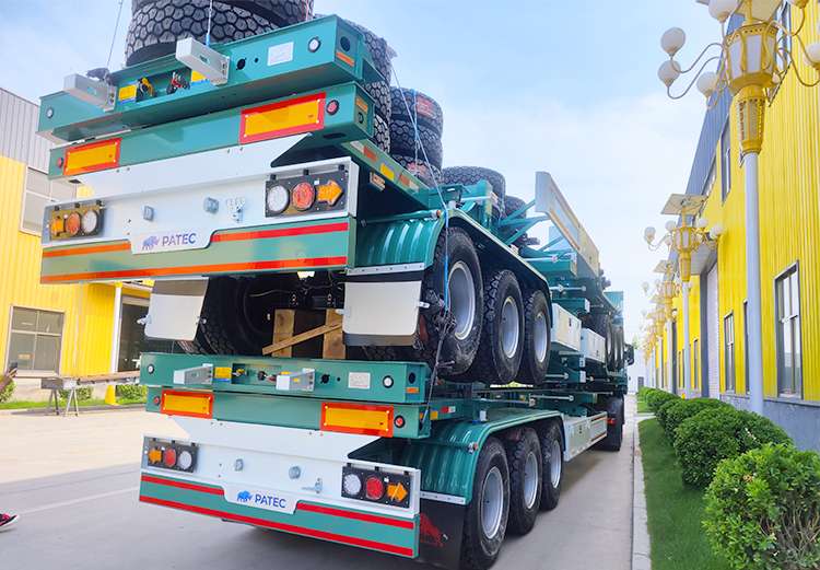 Patec 40 Shipping Container Chassis for Sale in Madagascar