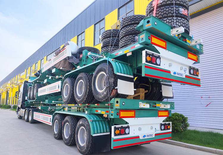 3 Axle Shipping Container Chassis for Sale in Madagascar