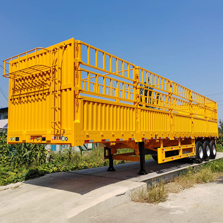 Tri Axle Fence Semi Trailer