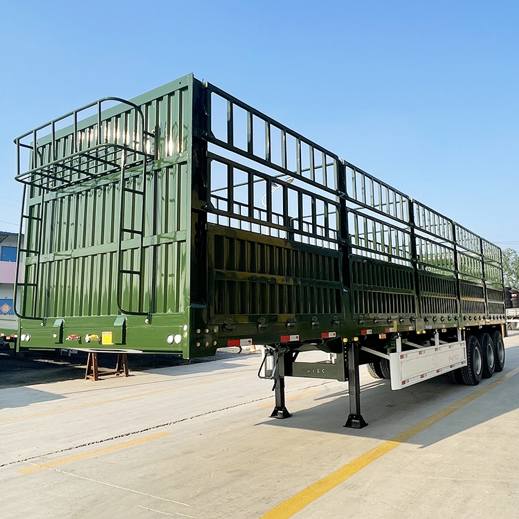 3 Axle Fence Cargo Trailer 