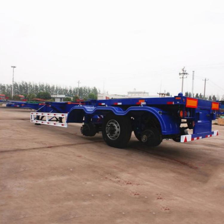 3 Axle Skeletal Container Trailer Chassis