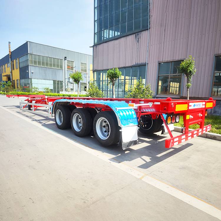 3 Axle Container Chassis Trailer