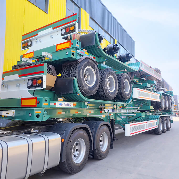 3 Axle Shipping Container Chassis