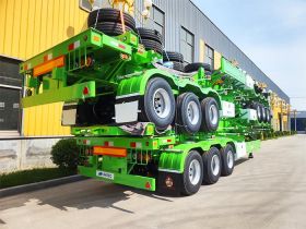 Tri Axle 12m Skeletal Trailer