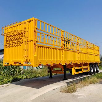Tri Axle Fence Semi Trailer