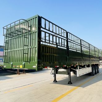 3 Axle Fence Cargo Trailer 