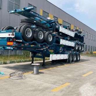 Tri Axle 40 Foot Container Chassis Trailer