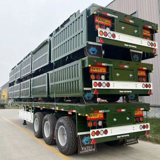 3 Axle 40 Ton Side Wall Trailer