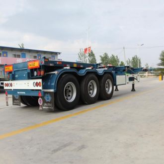3 Axle 40ft Skeleton Chassis Semi Trailer