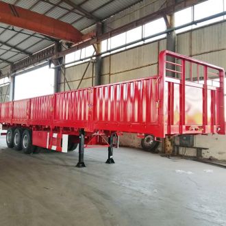 3 Axle Drop Side Trailer