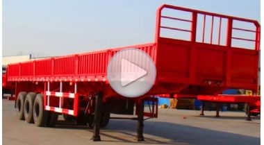 3 Axle Side Wall Semi Trailer